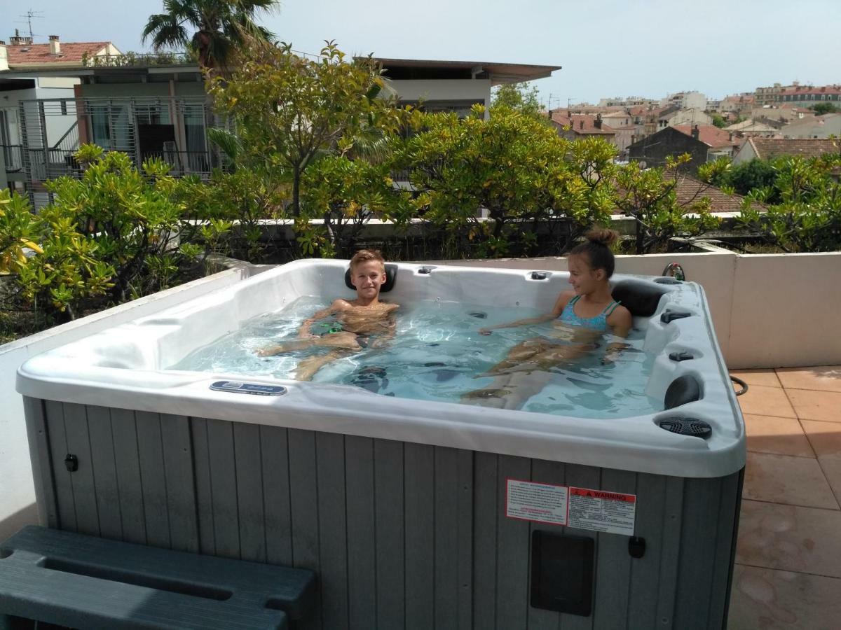Apartament Rooftop- Jacuzzi - Terrasse - Parking Antibes Zewnętrze zdjęcie