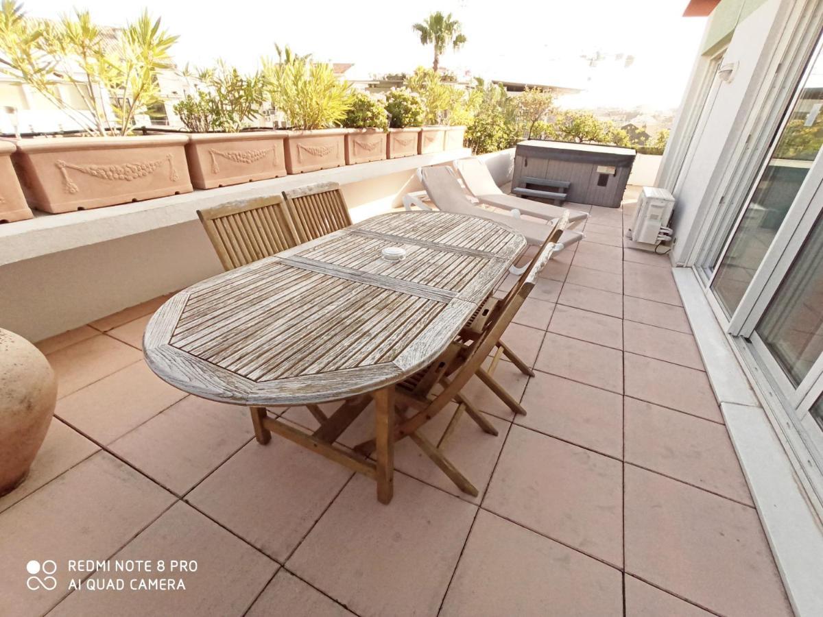 Apartament Rooftop- Jacuzzi - Terrasse - Parking Antibes Zewnętrze zdjęcie